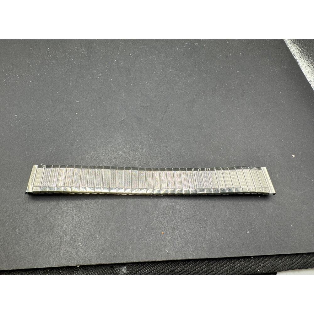 Vintage Speidel USA Made Stainless Steel Expansion Watch Band 5" Long